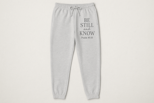 Be Still and Know Sweatpants