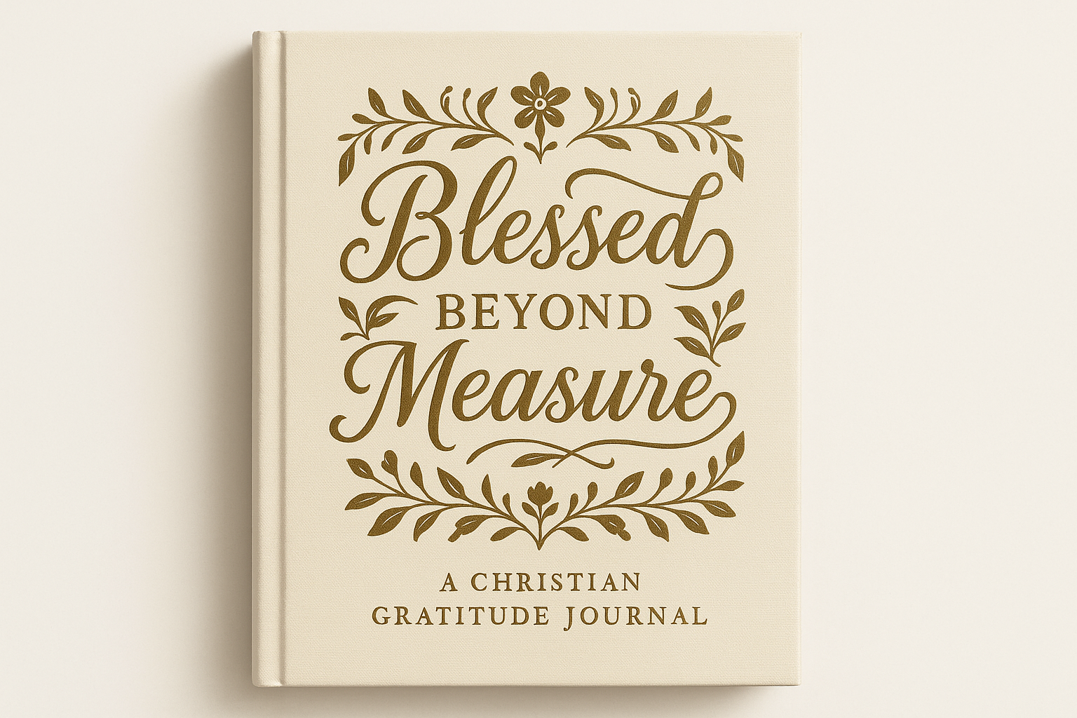Blessed Beyond Measure Gratitude Journal