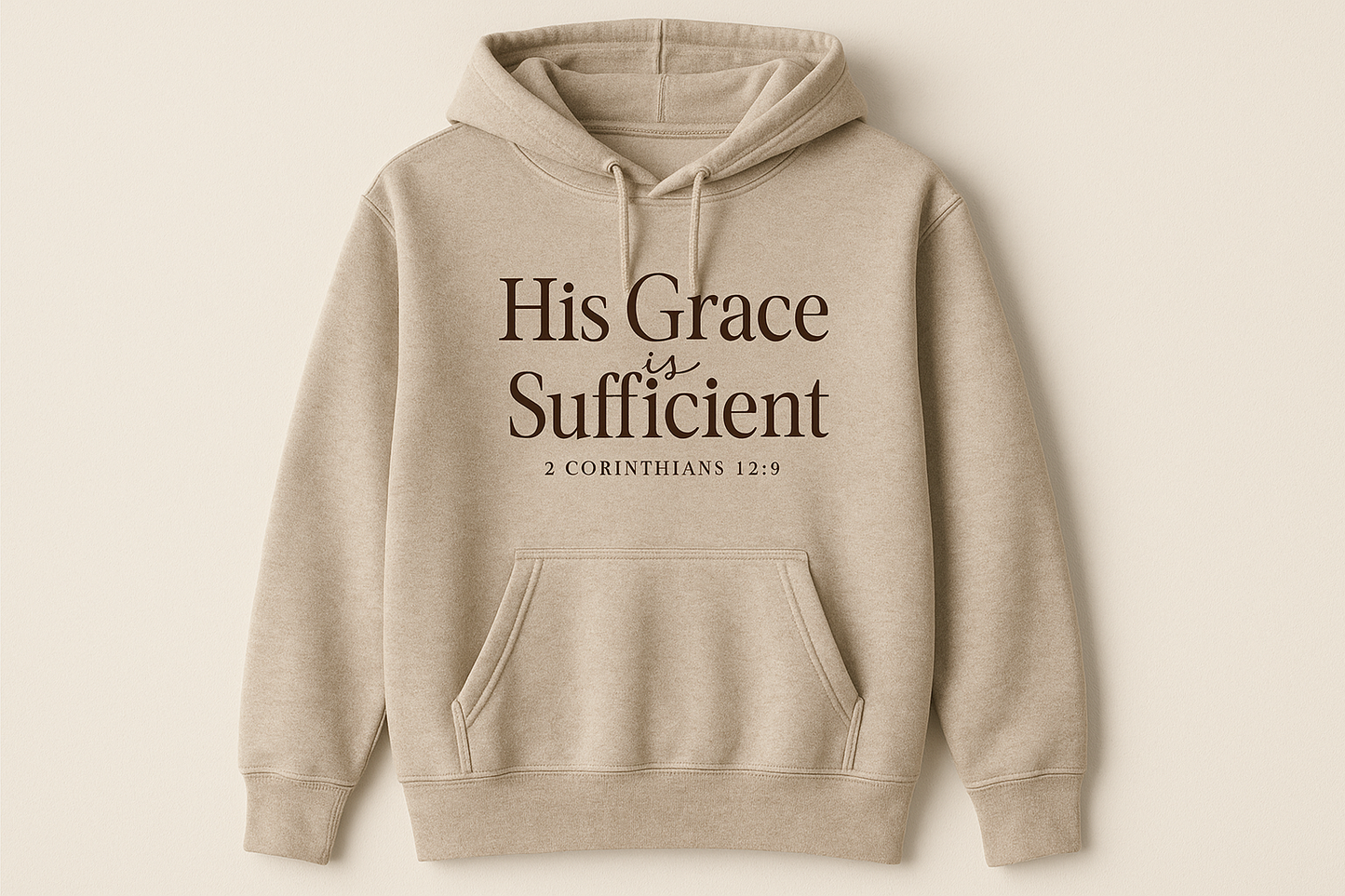 His Grace is Sufficient Hoodie