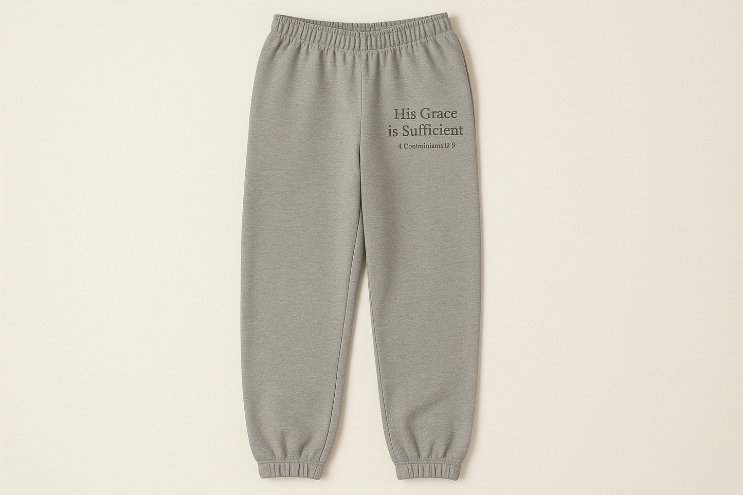 His Grace is Sufficient Sweatpants