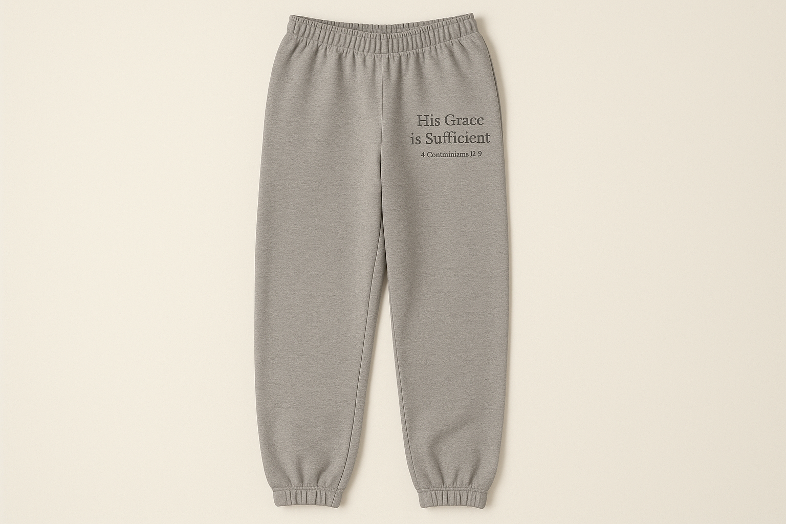 His Grace is Sufficient Sweatpants