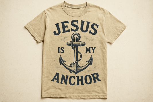 Jesus is My Anchor Vintage Tee